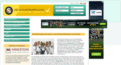 Desktop Screenshot of die-zahnarztempfehlung.com